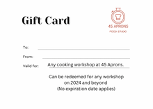 Load image into Gallery viewer, 45 Aprons - Gift Card