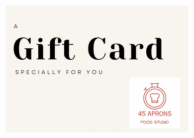 45 Aprons - Gift Card