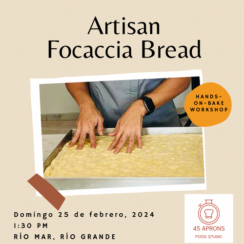 Artisan Focaccia Bread - 1 Persona - 02-25-2024 - 1:30 PM